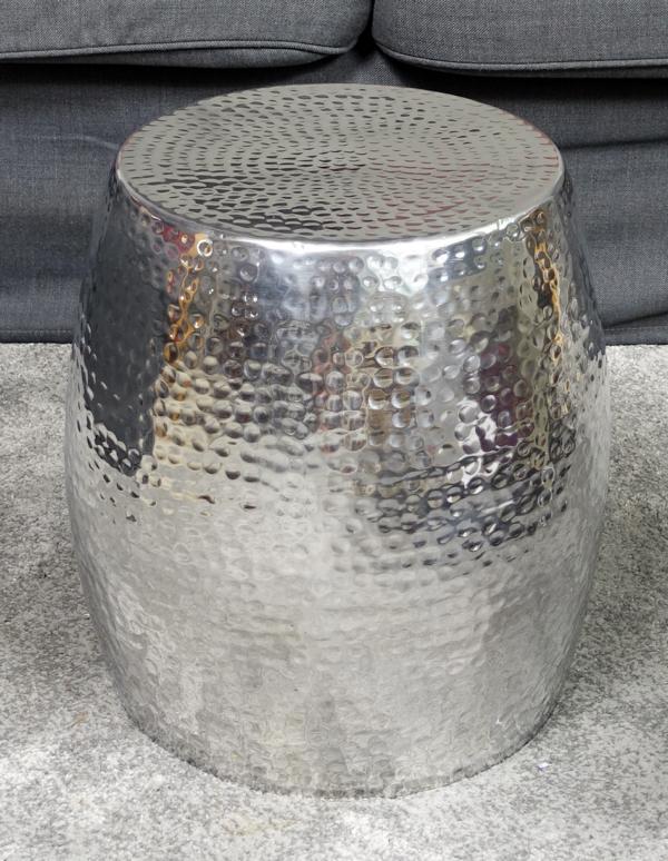 Tisch Silber aus Aluminium Metall