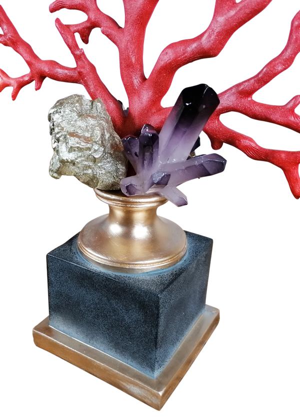 Deko Koralle Maritime Statue