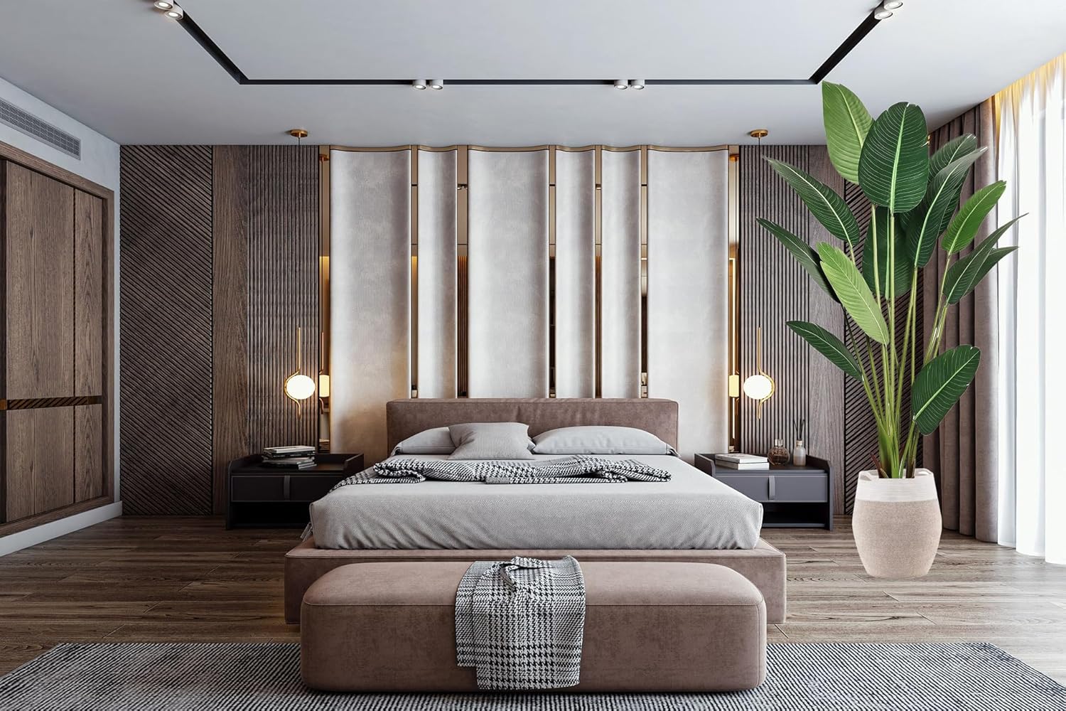 Palme Künstliche Bananenpflanze