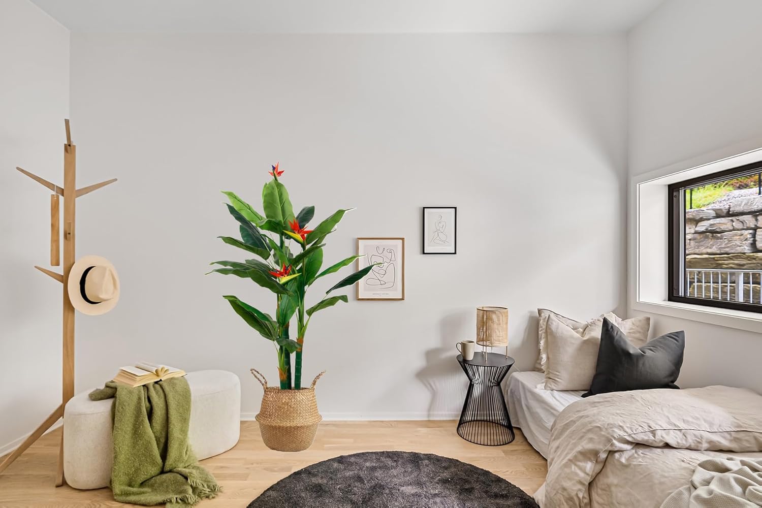 Künstliche Strelitzie Kunstpflanze