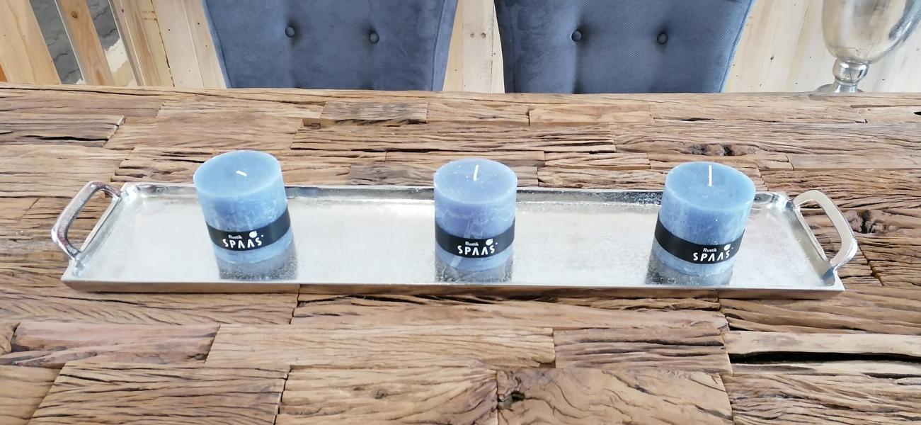 Tablett Silber XXL 95 cm