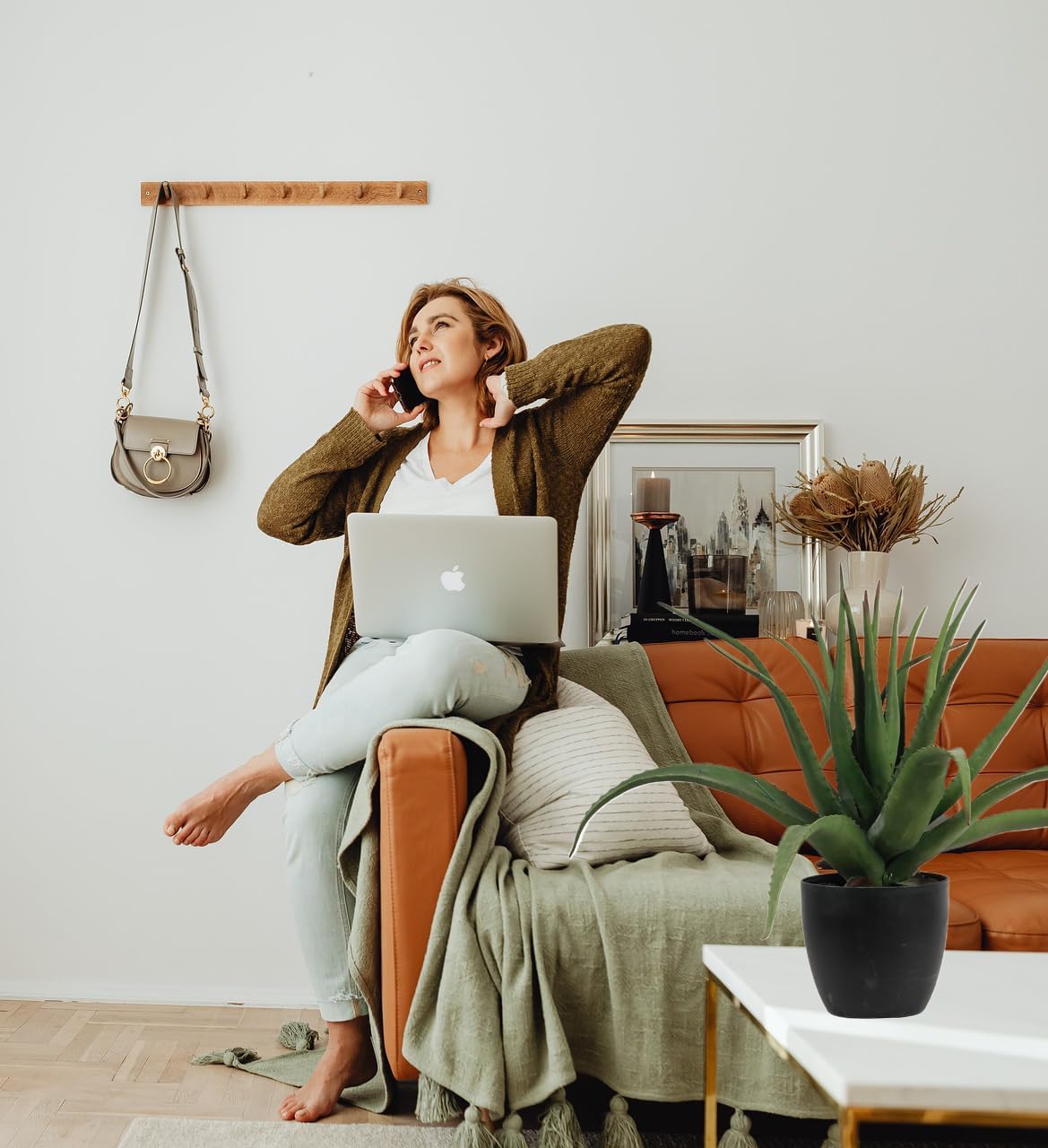 Künstliche Pflanze Kunstpflanze Aloe Vera