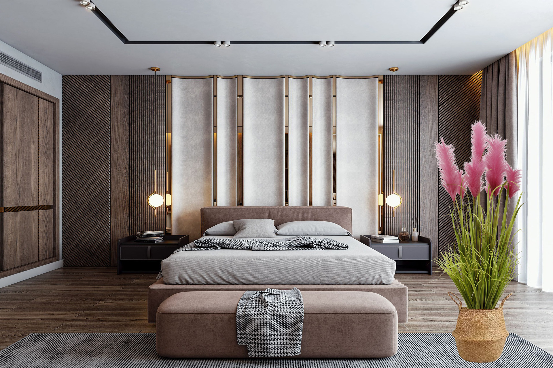 Künstliche Gräser Gras Kunstgras mit Topf für dein Zuhause