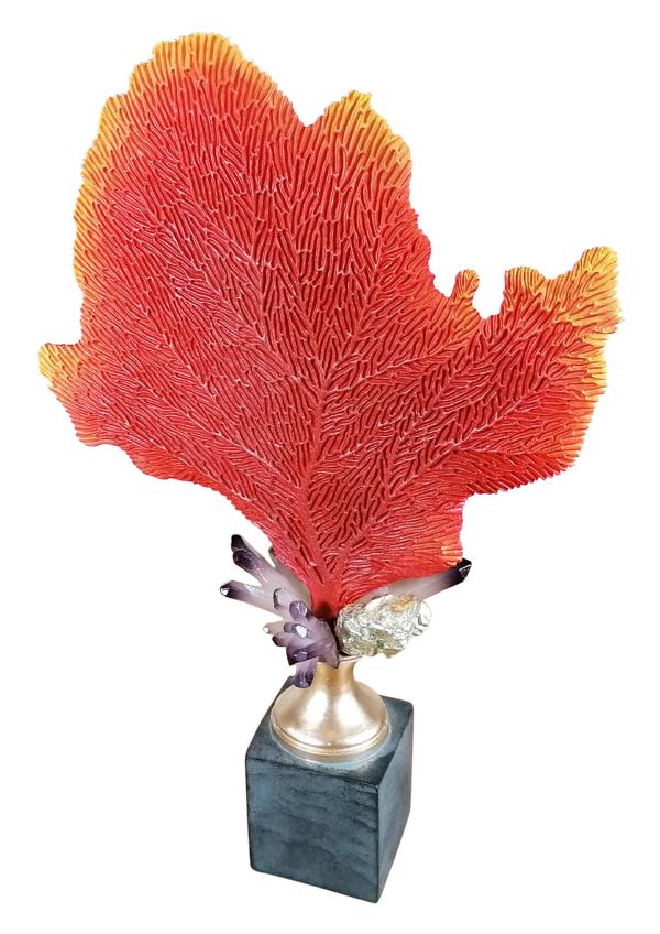 Deko Koralle Maritime Statue