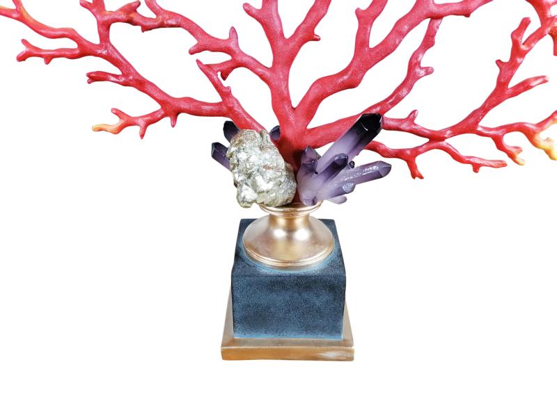 Deko Koralle Maritime Statue