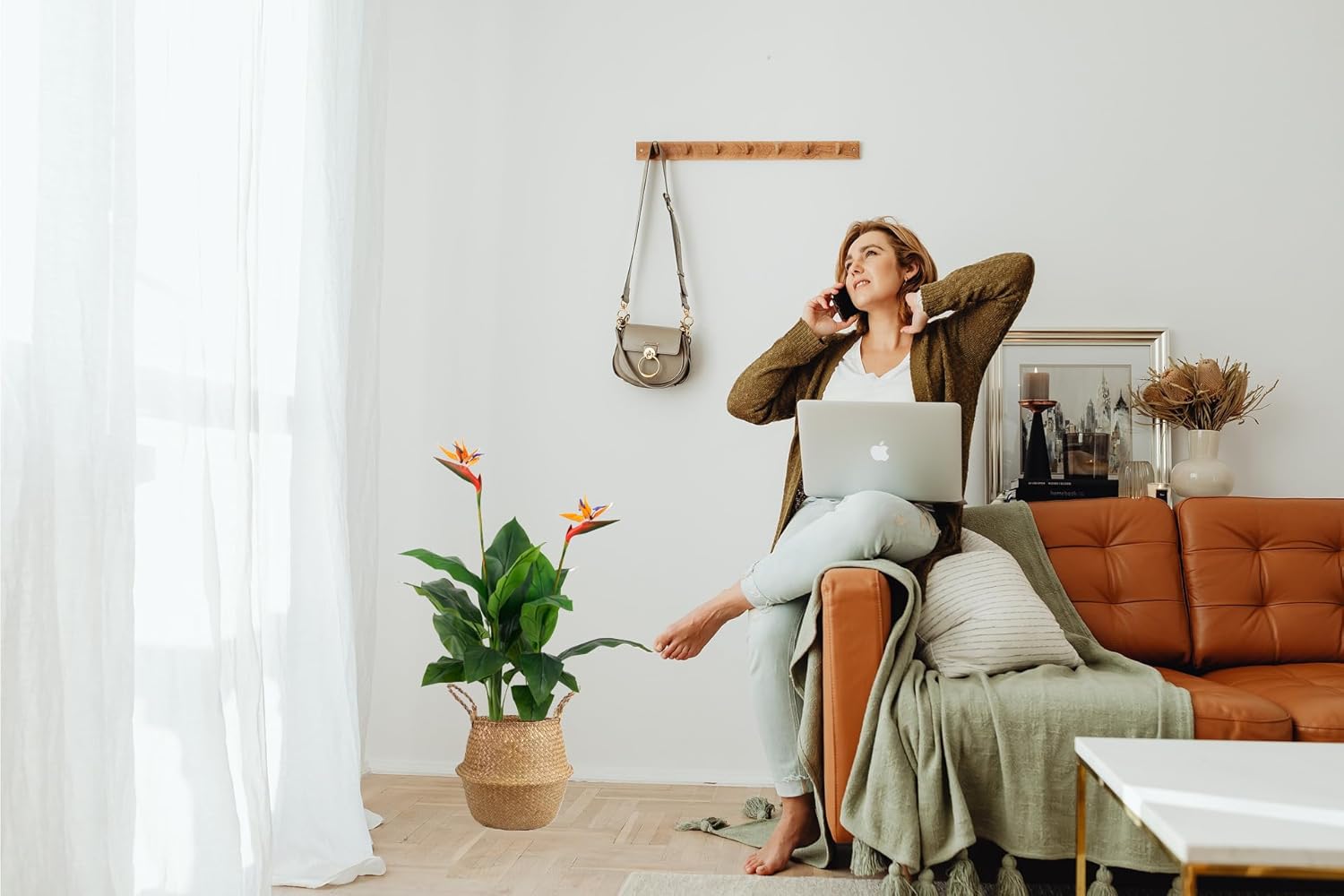 Strelitzie Kunstpflanze