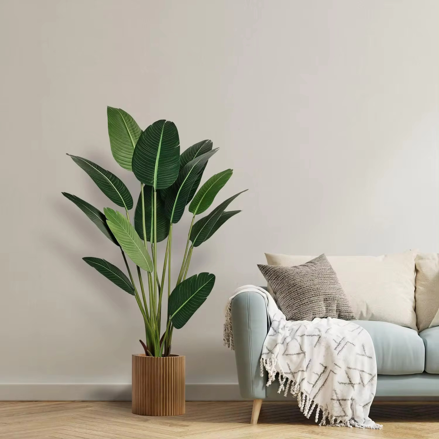 Künstliche Banane Bananenpflanze Kunstpflanze Bananenbaum